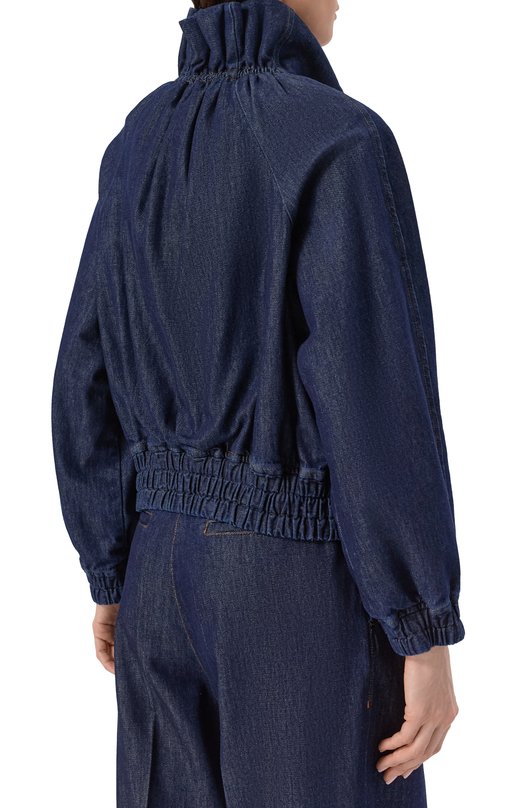 Джинсовая куртка Dries Van Noten 130518/3385 Синий  130518/3385 Фото 4