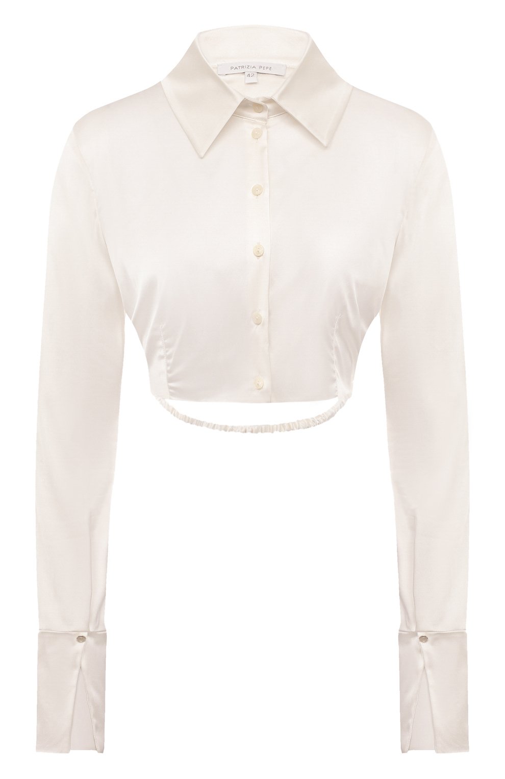 Атласная рубашка PATRIZIA PEPE, арт. 2C1479_A644, фото 1