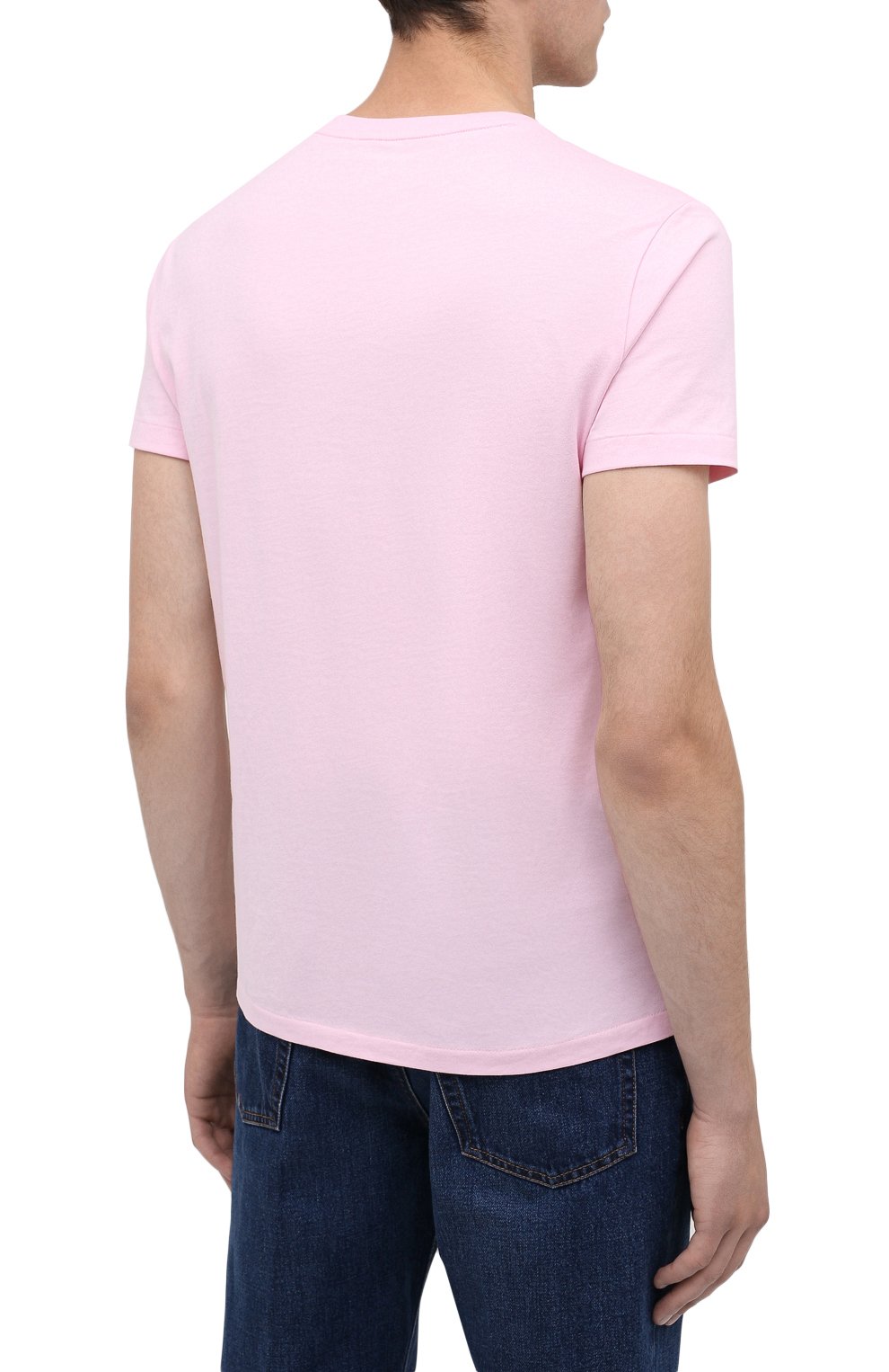 Хлопковая футболка POLO RALPH LAUREN, арт. 710671438, фото 4