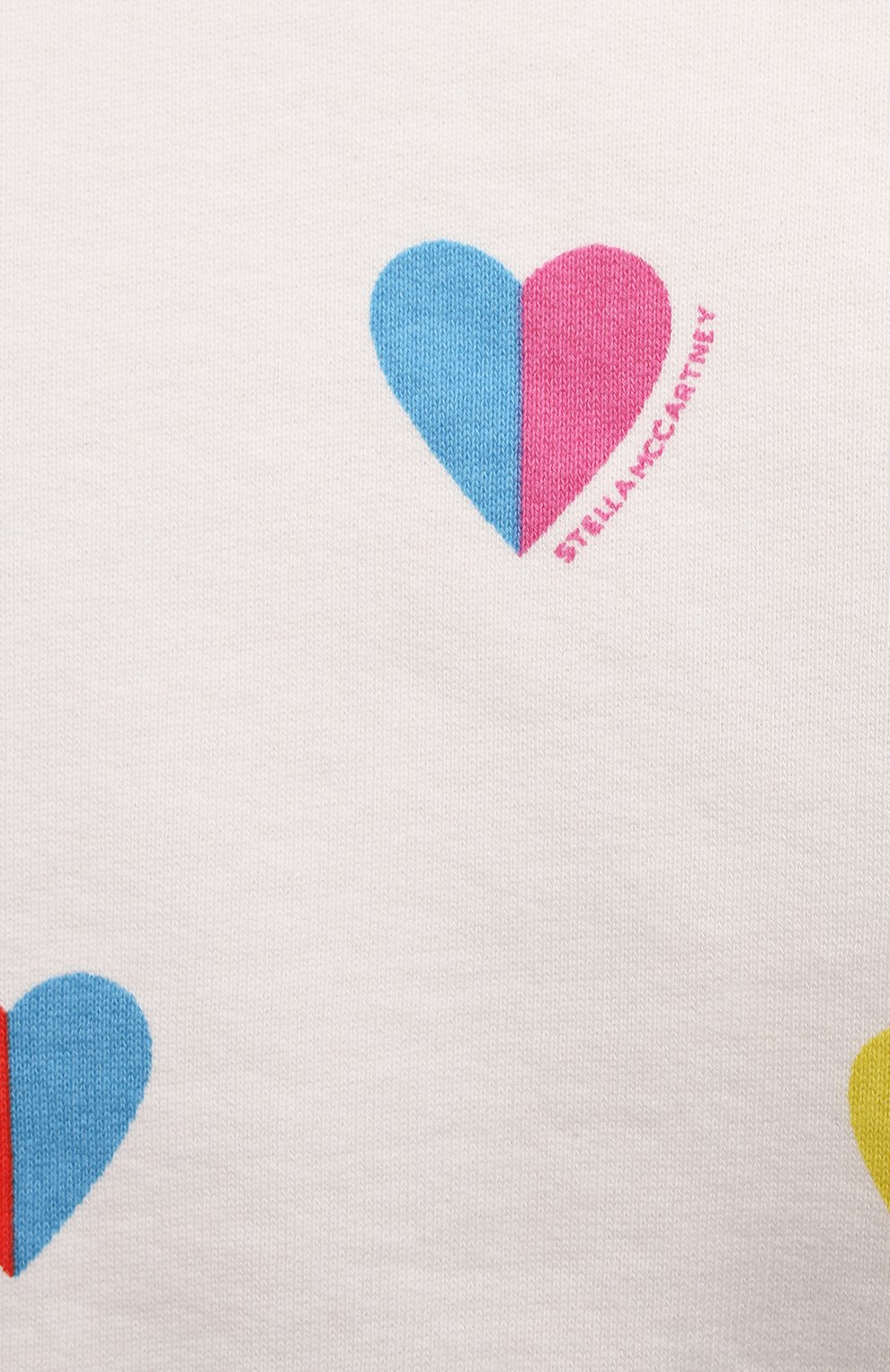 Комплект из свитшота и брюк STELLA MCCARTNEY белого цвета по цене 16800 руб., арт. TS3020, фото 4 Комплект из свитшота и брюк STELLA MCCARTNEY, арт. TS3020, фото 4