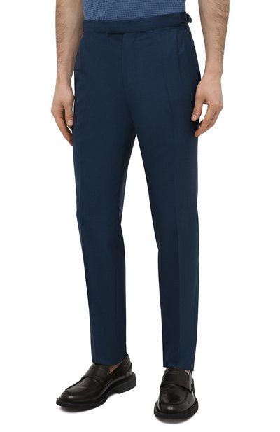 Брюки из шерсти и шелка ZEGNA, арт. 909F04/75AP12, фото 3