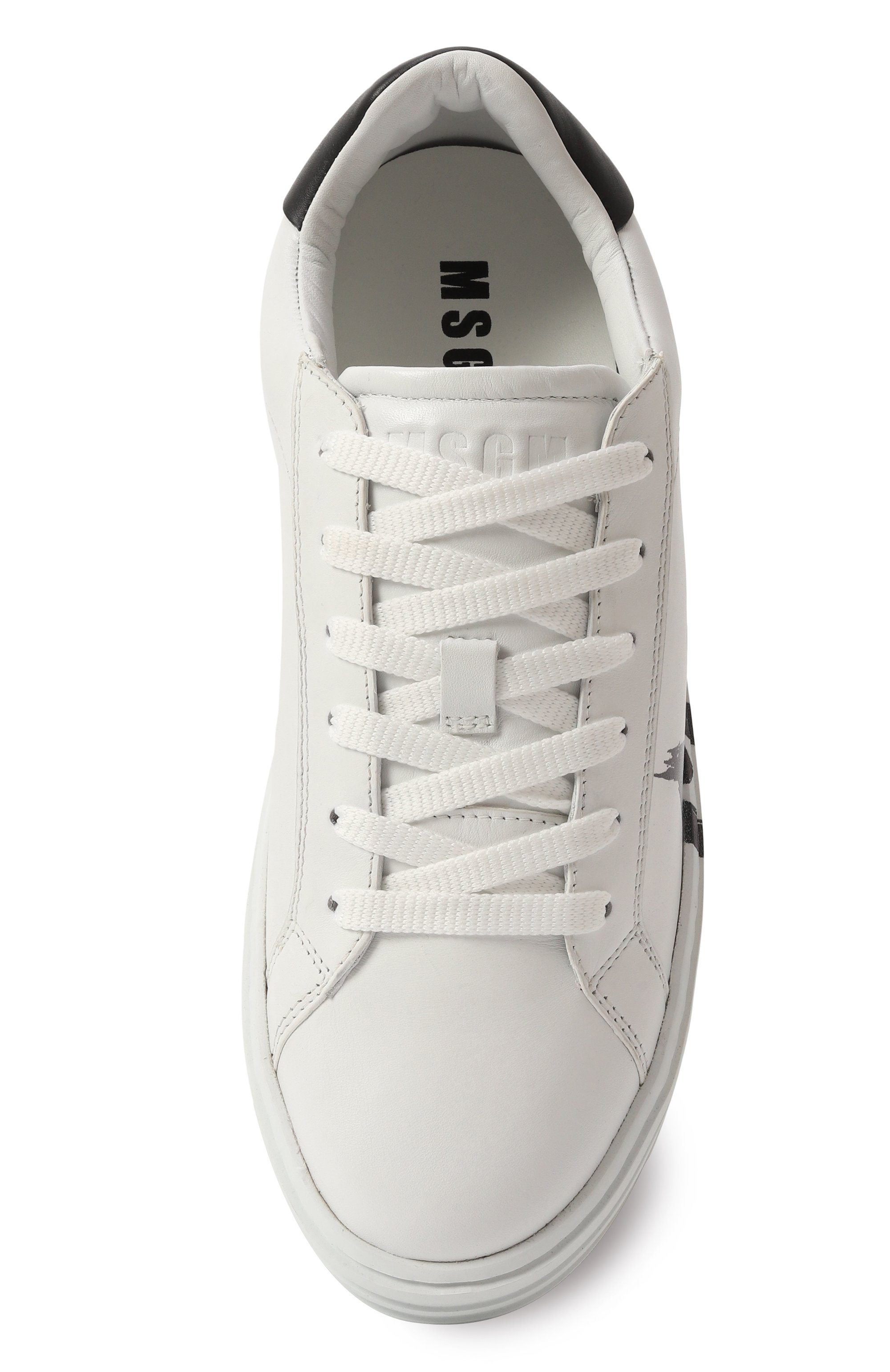 Кожаные кеды MSGM, арт. 3841MDS506/924, фото 6