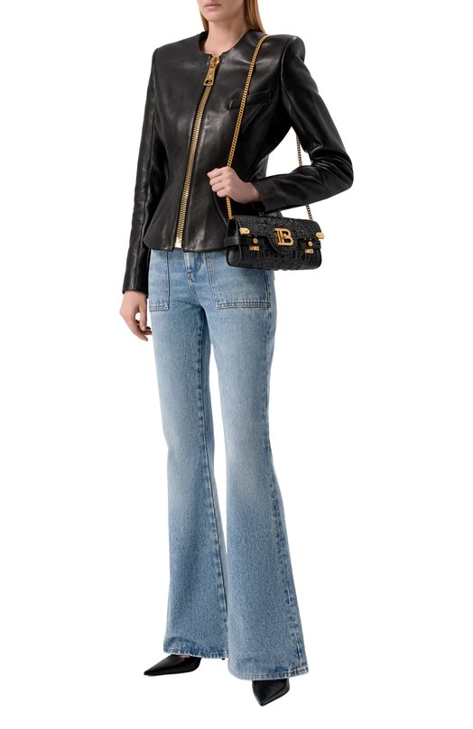 Клатч B-Buzz Pouch 23 Balmain FN0LE596/L0BC Чёрный  FN0LE596/L0BC Фото 7