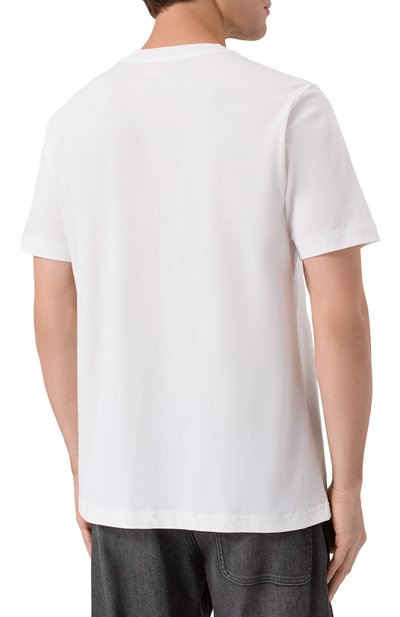 Хлопковая футболка DIESEL, арт. A18668/0QIAM, фото 4