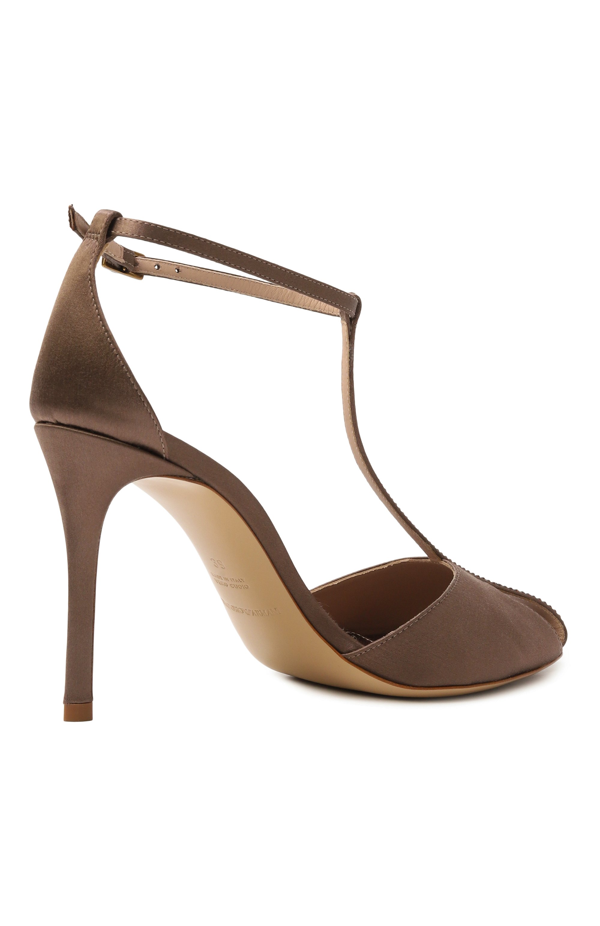 Текстильные босоножки EMPORIO ARMANI, арт. X3P853/XR385, фото 5