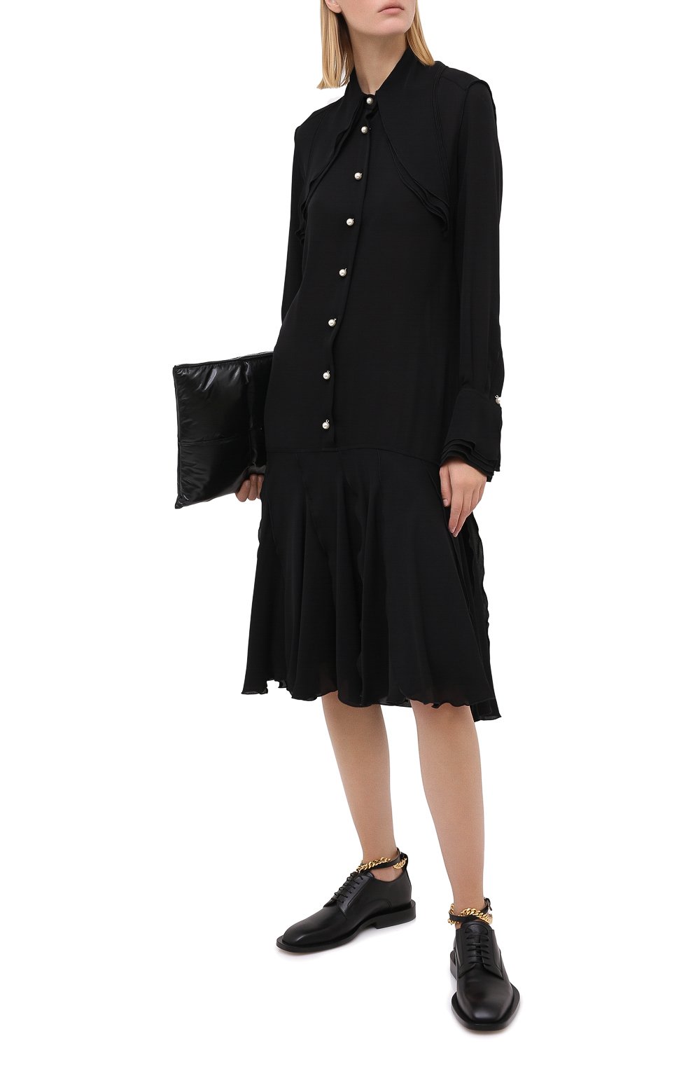 Шелковое платье JW ANDERSON, арт. DR0068 PG0003, фото 2