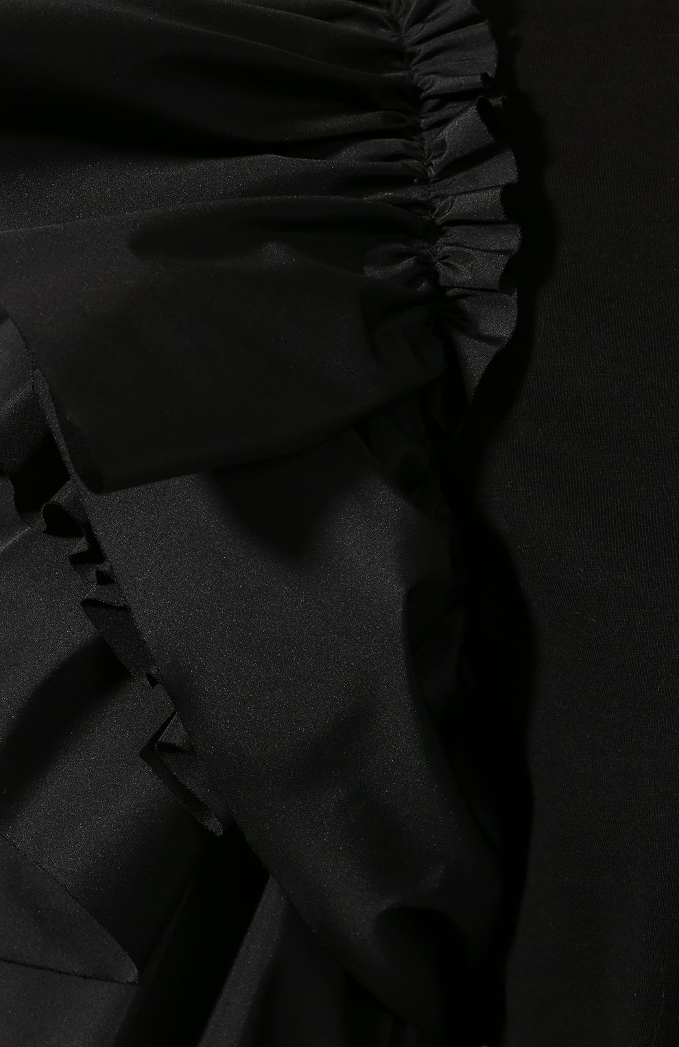 Хлопковый топ ALEXANDER MCQUEEN черного цвета по цене 77150 руб., арт. 607220/QLAAA, фото 5 Хлопковый топ ALEXANDER MCQUEEN, арт. 607220/QLAAA, фото 5