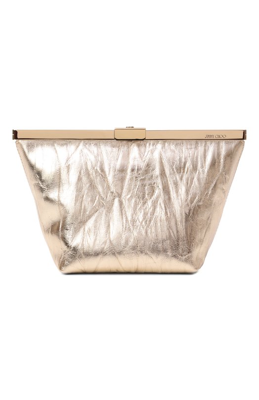 Клатч Ganache Jimmy Choo GANACHEBYK Золотой GANACHEBYK