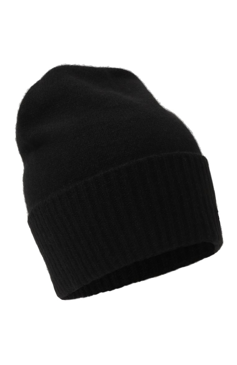 �Женская кашемировая шапка DONDUP черного цвета, арт. WQ133/Y00480D XXX | Фото 1 (Материал: Текстиль, Кашемир, Шерсть; Материал сплава: Проставлено; Нос: Не проставлено)