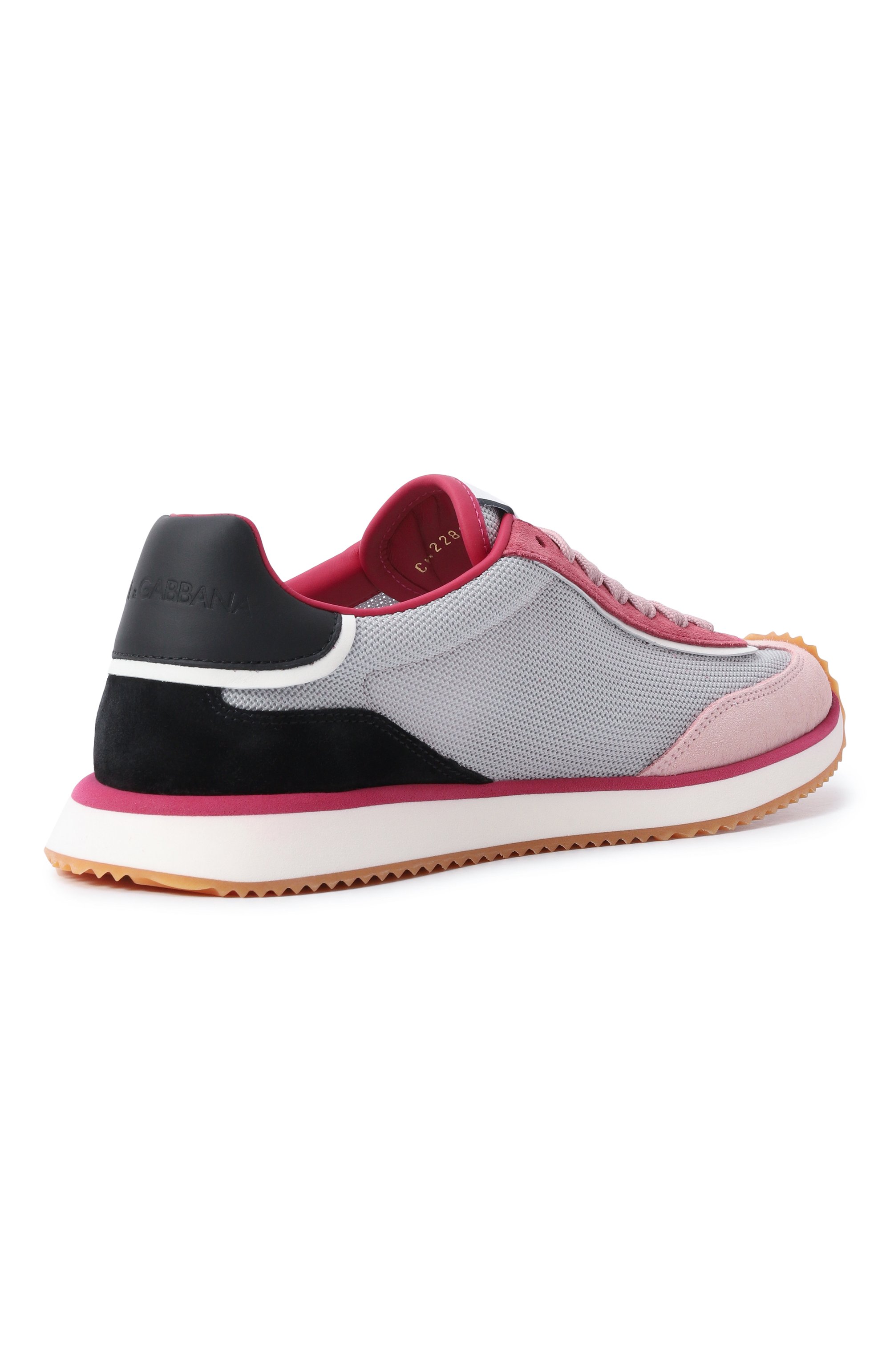 Комбинированные кроссовки dg cushion DOLCE & GABBANA, арт. CK2288/A9203, фото 5