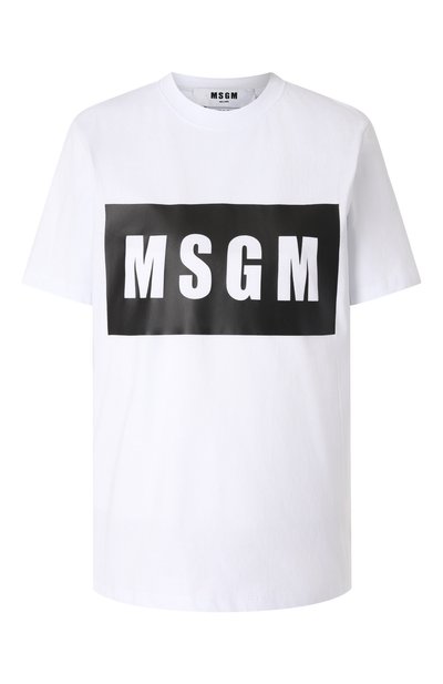 Женская хлопковая футболка MSGM, арт. 2000MDM520 200002