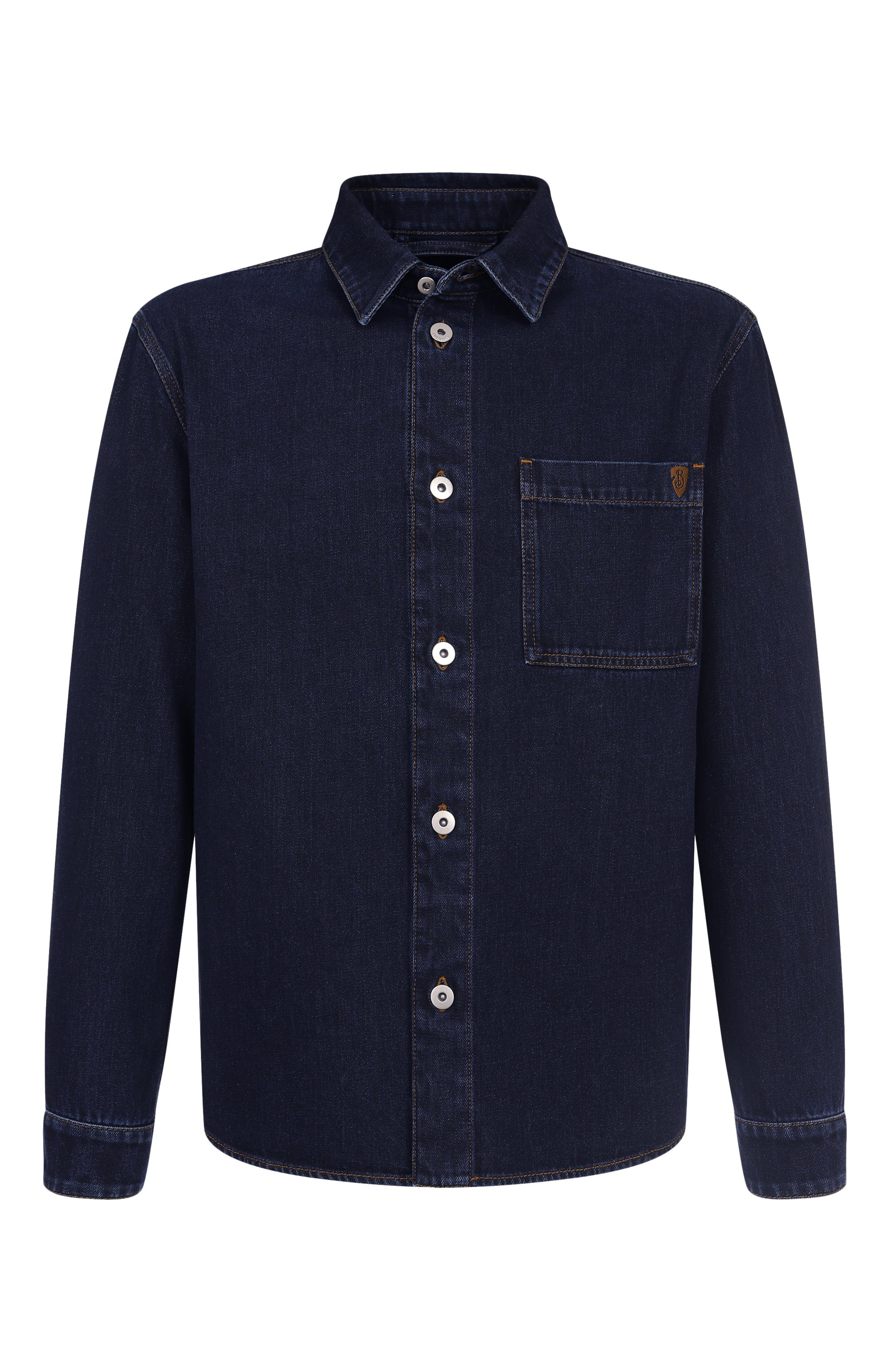 Джинсовая рубашка BURBERRY, арт. 8099416, фото 1