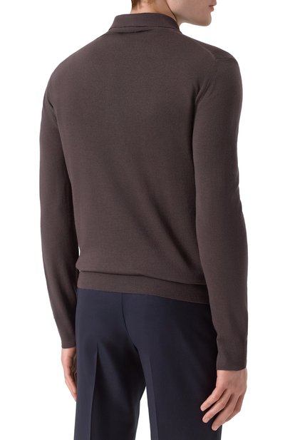 Шерстяное поло CANALI, арт. C0017/MK01149, фото 4