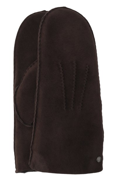Мужские замшевые варежки ROECKL, арт. 13013-9100