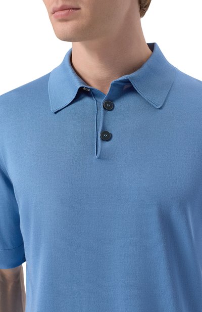 Шелковое поло DOLCE & GABBANA, арт. GXZ02Z/JBS05, фото 5