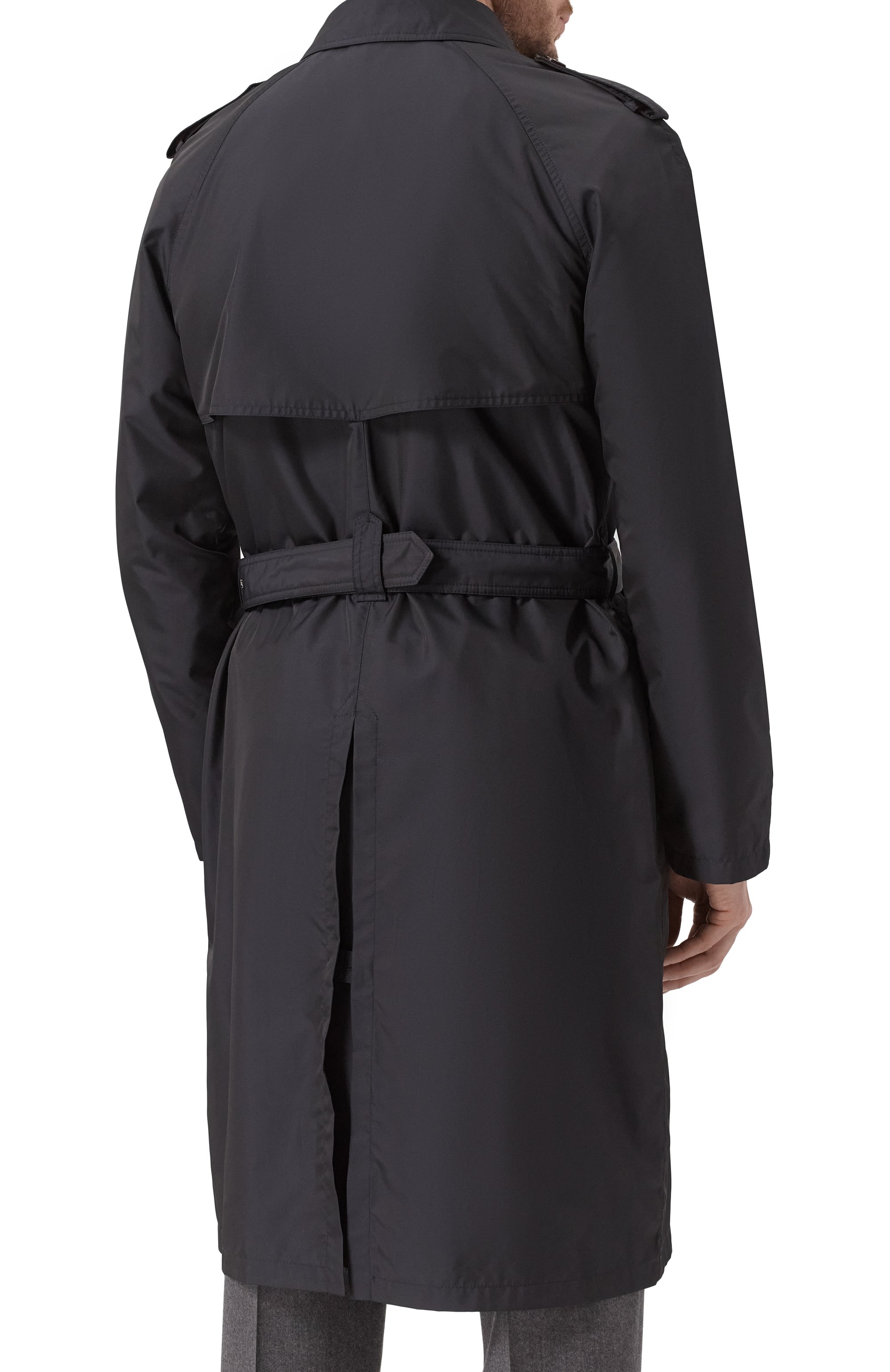 Тренч marvin-wk MOORER темно-синего цвета по цене 175500 руб., арт. MARVIN-WK, фото 4 Тренч marvin-wk MOORER, арт. MARVIN-WK, фото 4