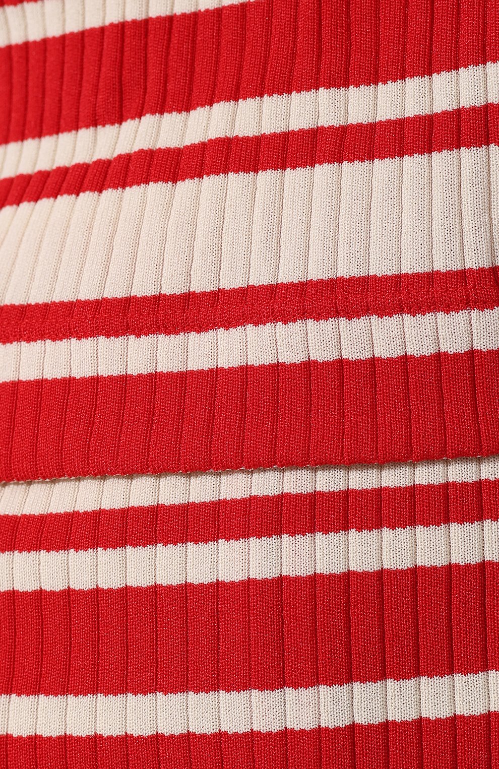 Укороченная водолазка в полоску PRADA, арт. 39464-1R1T-F0011, фото 5