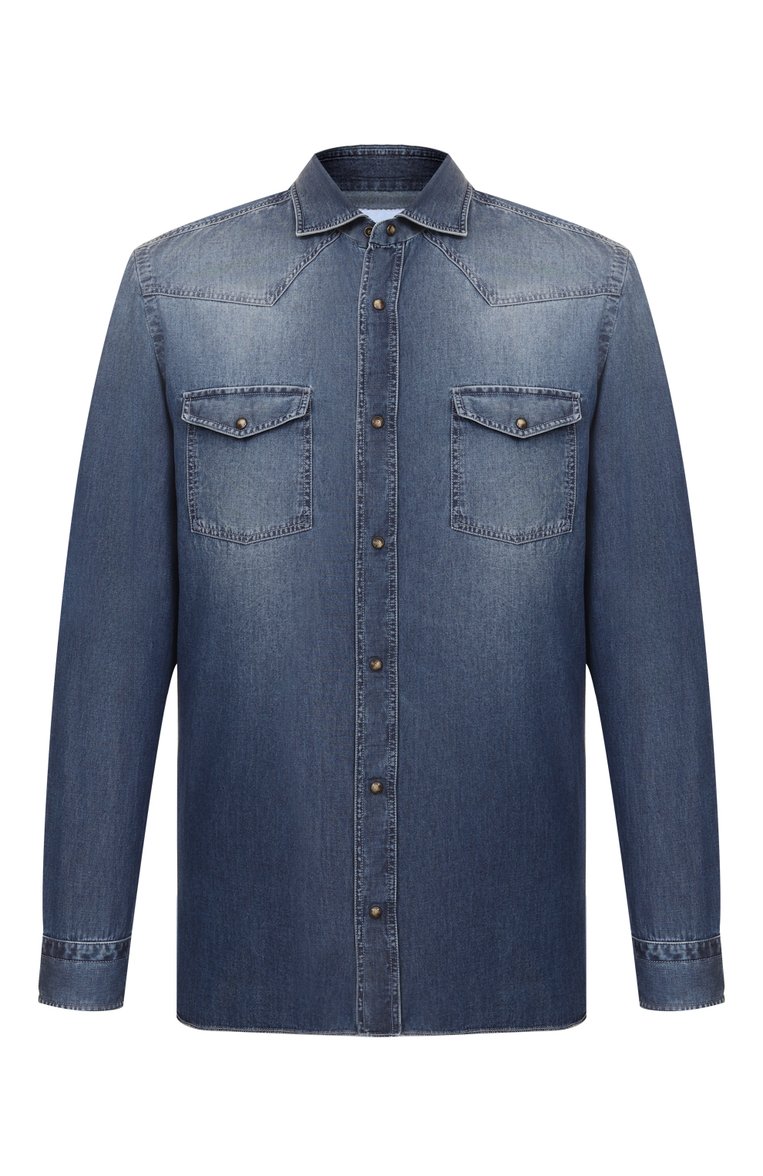 Джинсовая рубашка GIAMPAOLO, арт. TS38153-70, фото 1