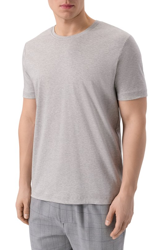 Хлопковая футболка Zimmerli 286M-43110 Серый  286M-43110 Фото 3
