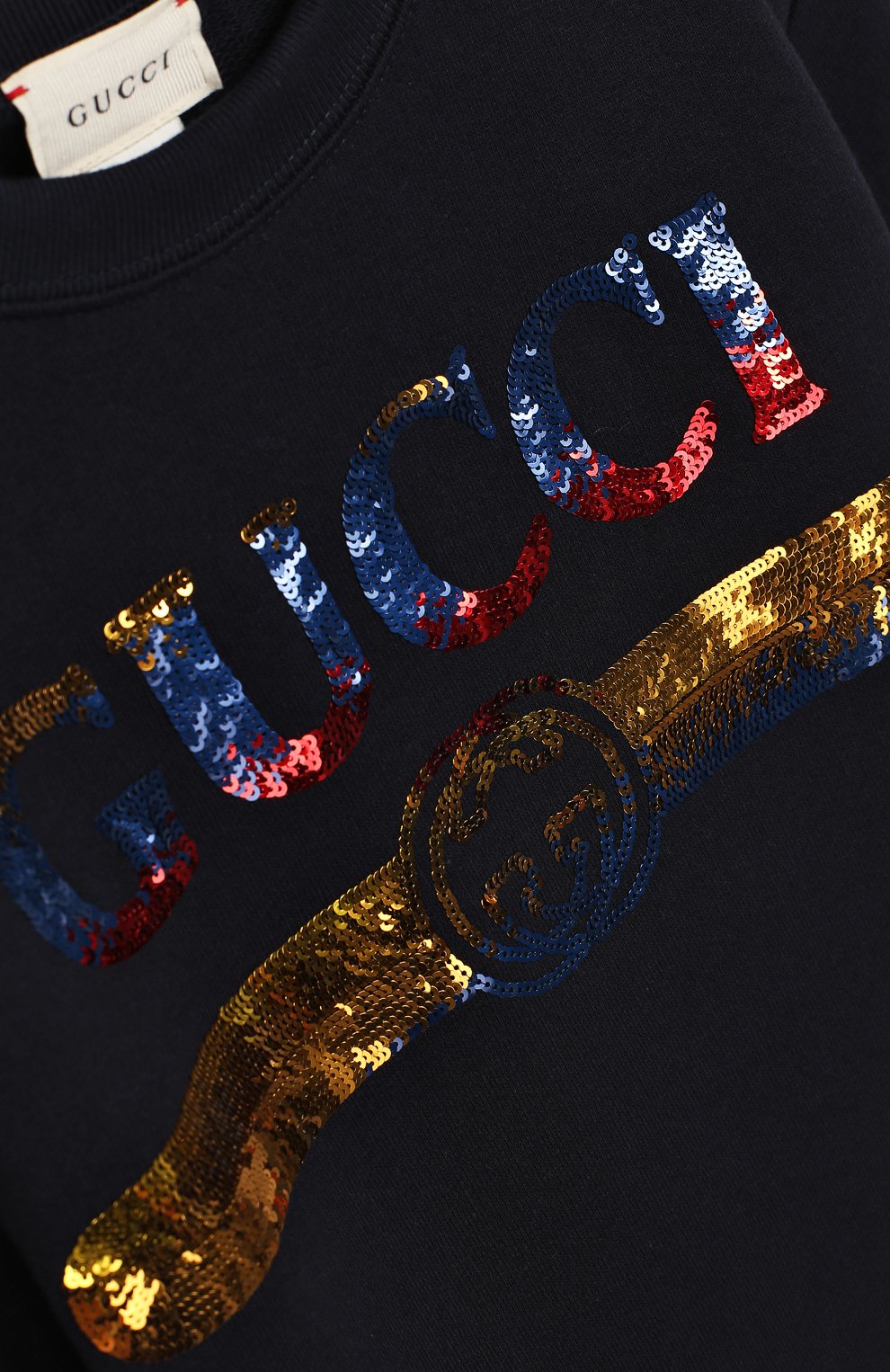 Хлопковый свитшот GUCCI, арт. 561658/XJAMP, фото 3