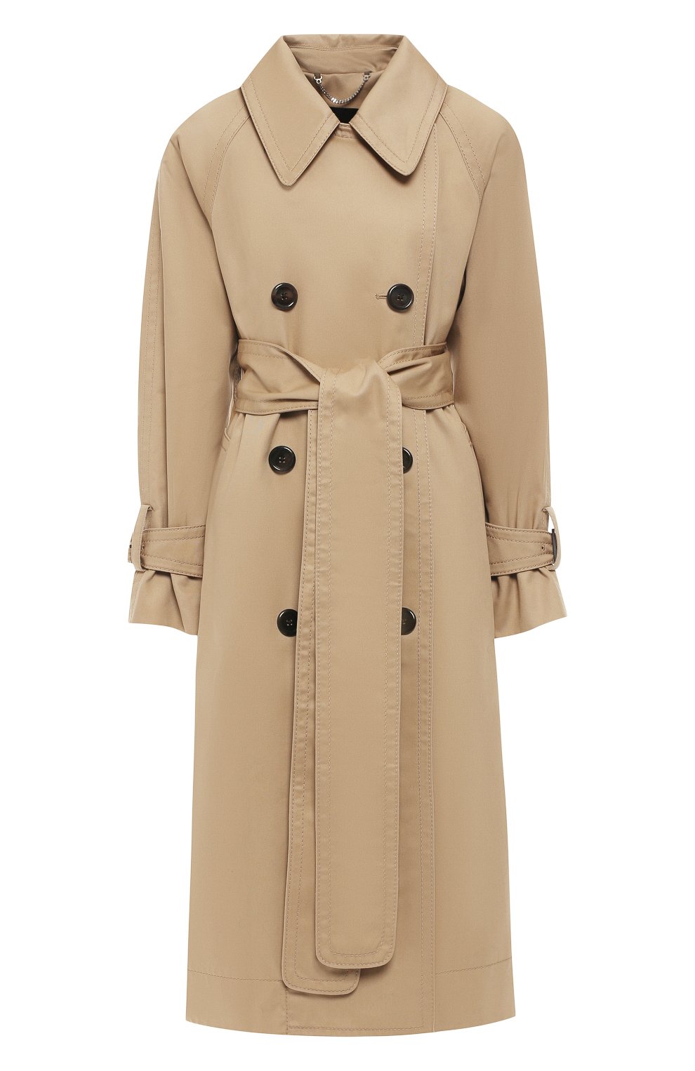 Хлопковое пальто MARC JACOBS (THE) бежевого цвета по цене 92700 руб., арт. W4190045, фото 1 Хлопковое пальто MARC JACOBS (THE), арт. W4190045, фото 1