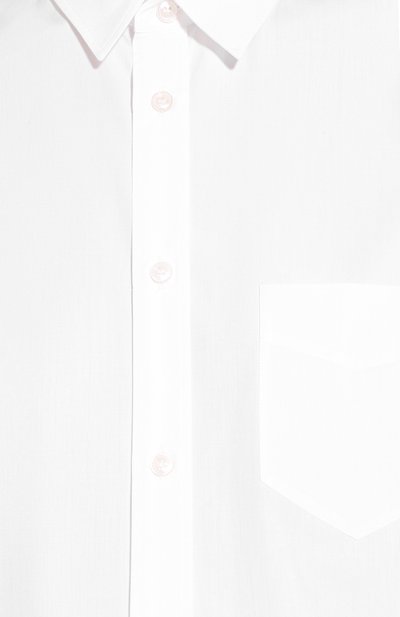 Хлопковая рубашка MAISON MARGIELA белого цвета по цене 38850 руб., арт. S29DL0172/S43001, фото 5 Хлопковая рубашка MAISON MARGIELA, арт. S29DL0172/S43001, фото 5