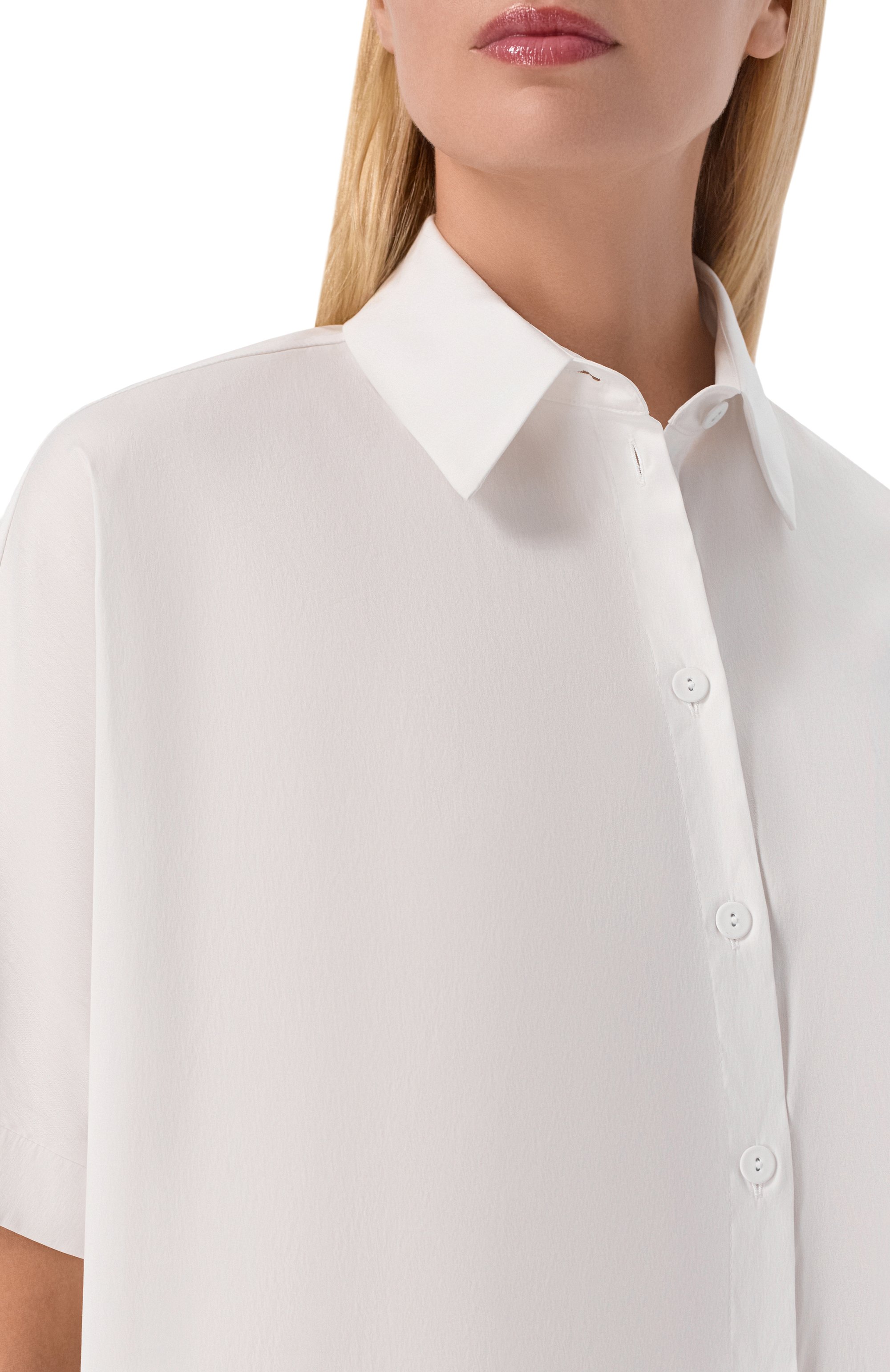 Хлопковая рубашка MAX MARA, арт. BCHPITTURA 261611102, фото 5