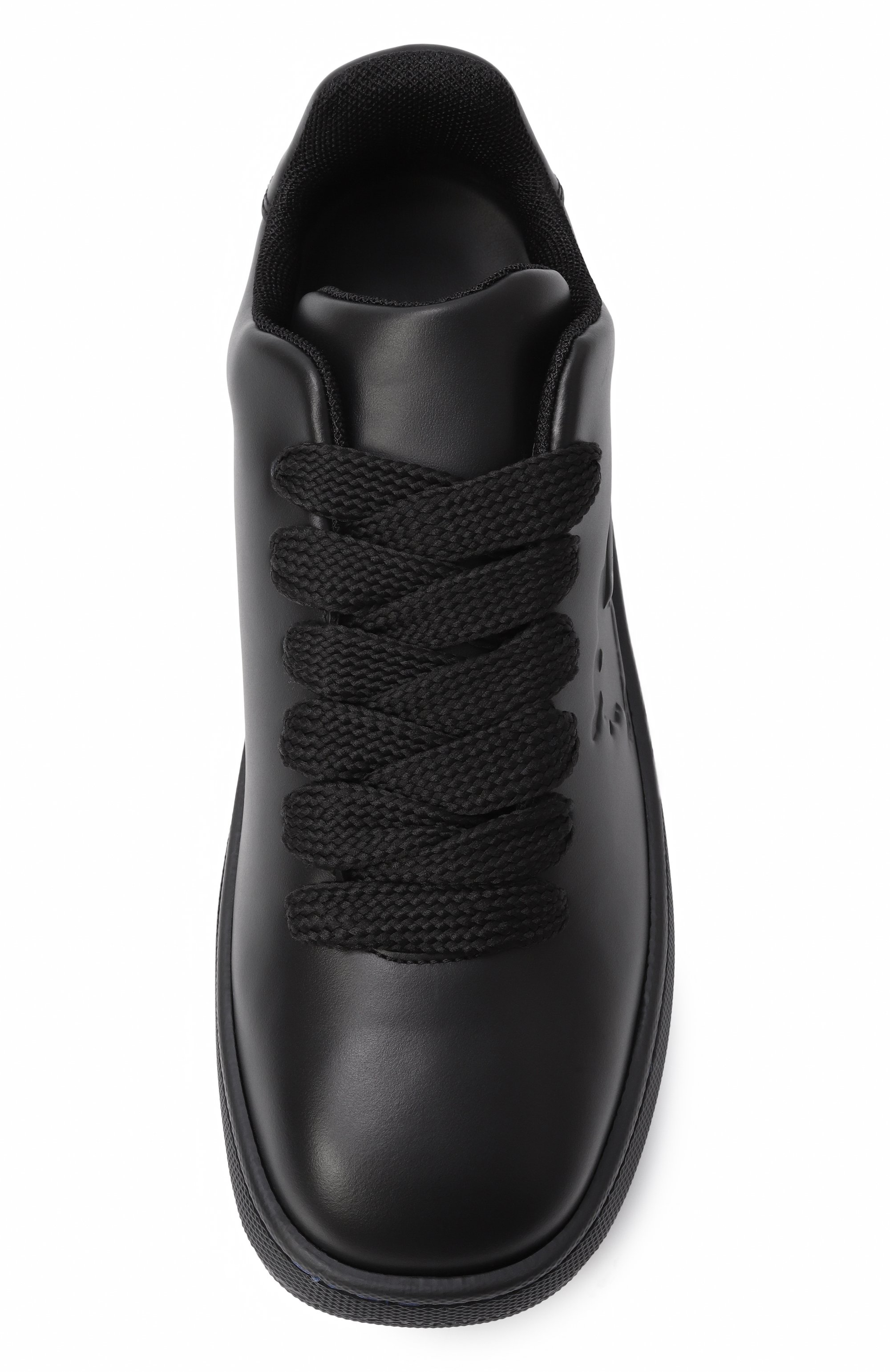 Кожаные кеды box BURBERRY, арт. 8095549, фото 6