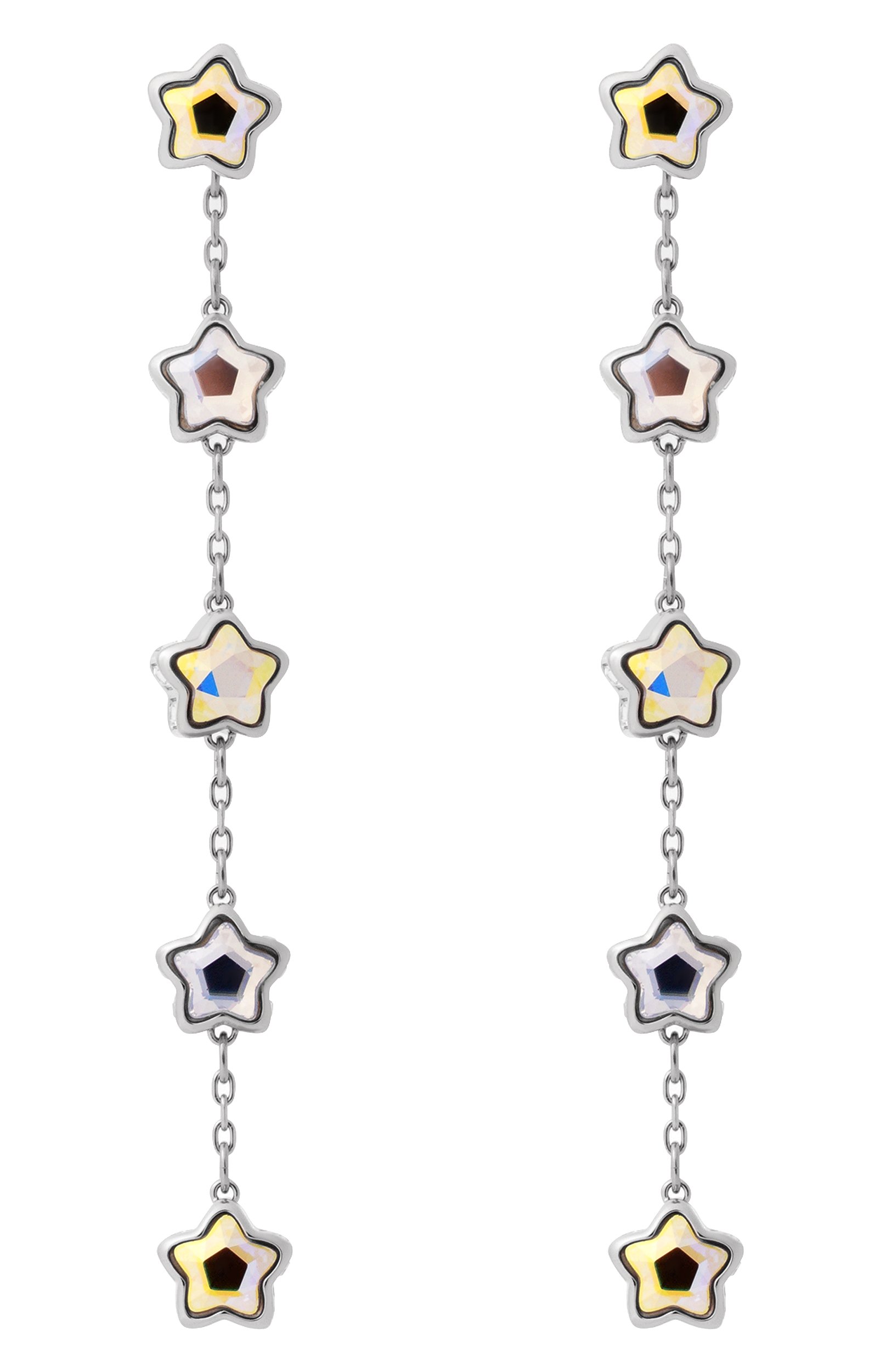 Серьги SWAROVSKI серебряного цвета по цене 24500 руб., арт. 5754184, фото 1 Серьги SWAROVSKI, арт. 5754184, фото 1
