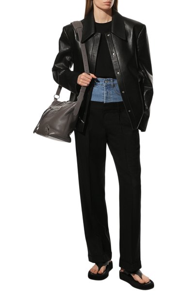 Хлопковая футболка SEVEN LAB, арт. T black, фото 2