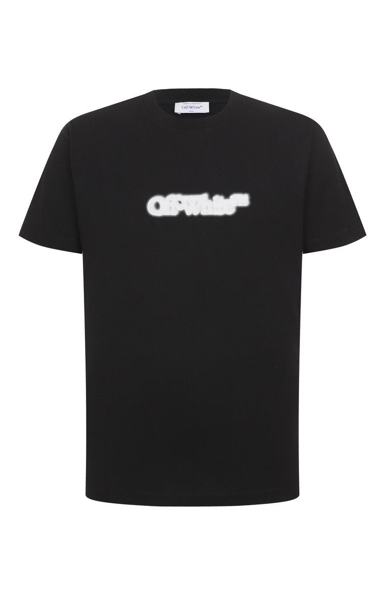 Хлопковая футболка OFF-WHITE, арт. 0MAA027S25JER00B, фото 1