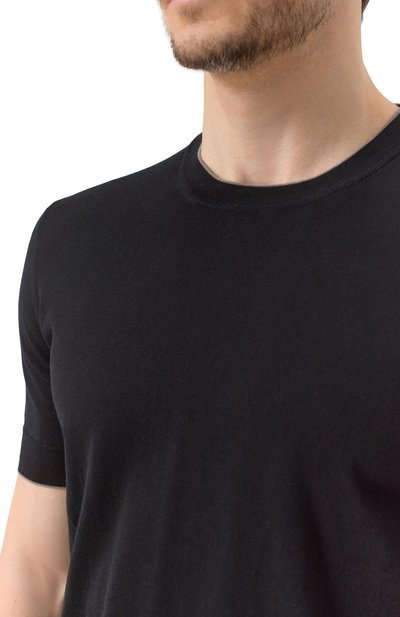 Хлопковый джемпер BRUNELLO CUCINELLI, арт. M29805200, фото 5