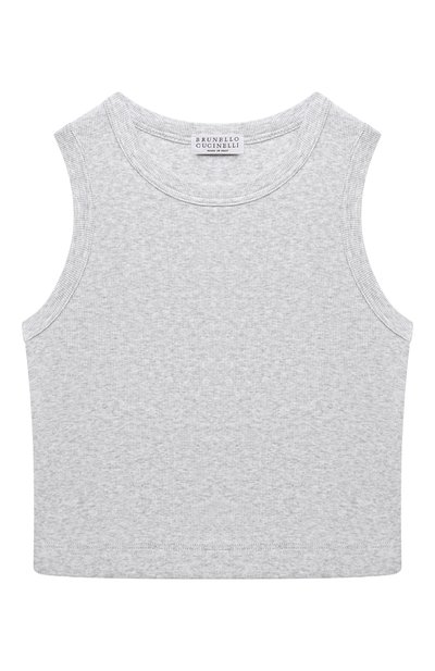 Хлопковый топ BRUNELLO CUCINELLI, арт. B0R41T852A