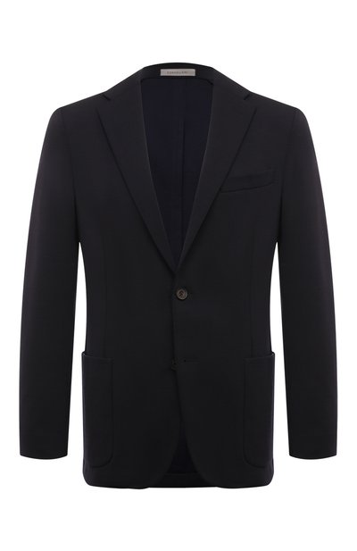 Мужской пиджак из шерсти и хлопка CORNELIANI, арт. 93X523-9318800