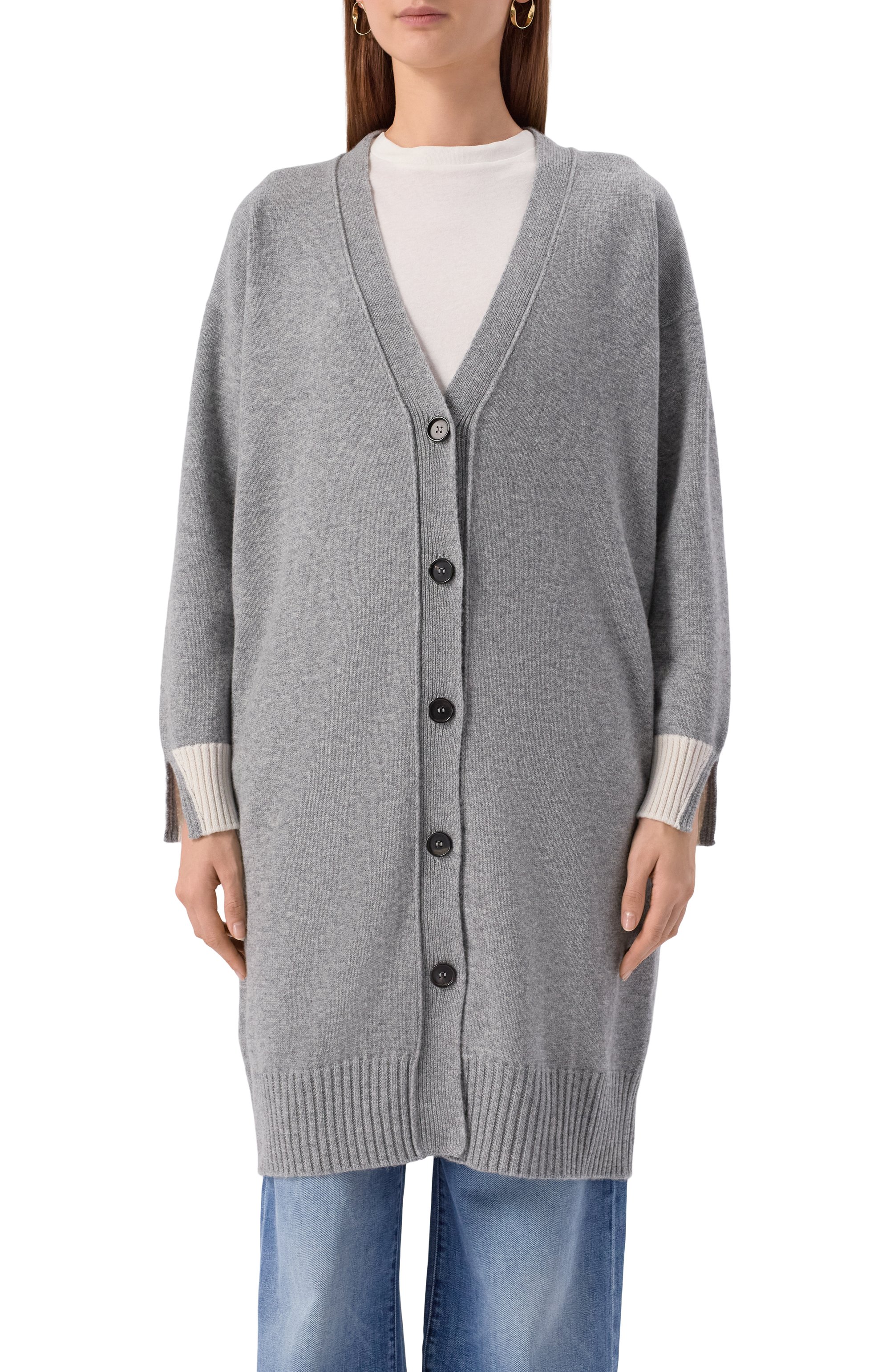 Кардиган из шерсти �и кашемира LORENA ANTONIAZZI, арт. CM11A/2472, фото 3