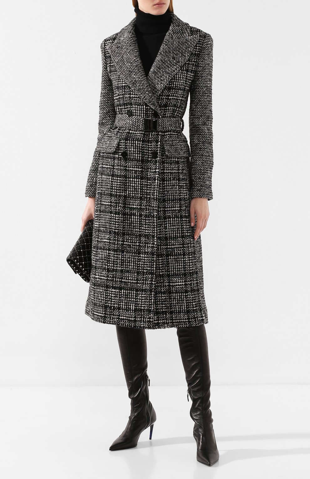 Пальто с поясом ERMANNO ERMANNO SCERVINO, арт. 45T CP04 S0N, фото 2