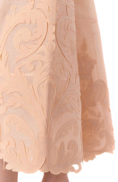 Юбка изо льна и шелка ZIMMERMANN, арт. 6353SC261, фото 5