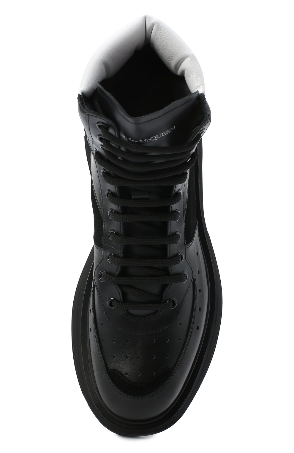 Кожаные кроссовки ALEXANDER MCQUEEN, арт. 627221/WHRH6, фото 5
