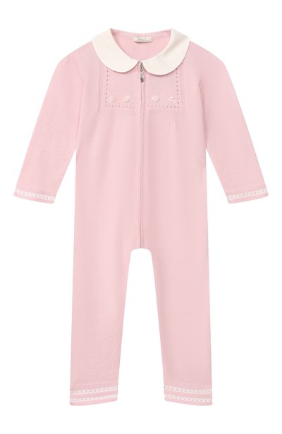 Комбинезон из шелка и кашемира BABY T, арт. 26AIR891TZ