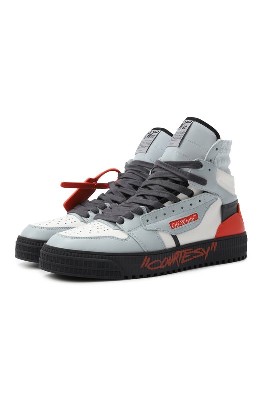 Комбинированные кеды 3.0 Off Court Courtesy Off-White 0MIA065S25LEA0034020 Голубой 0MIA065S25LEA0034020