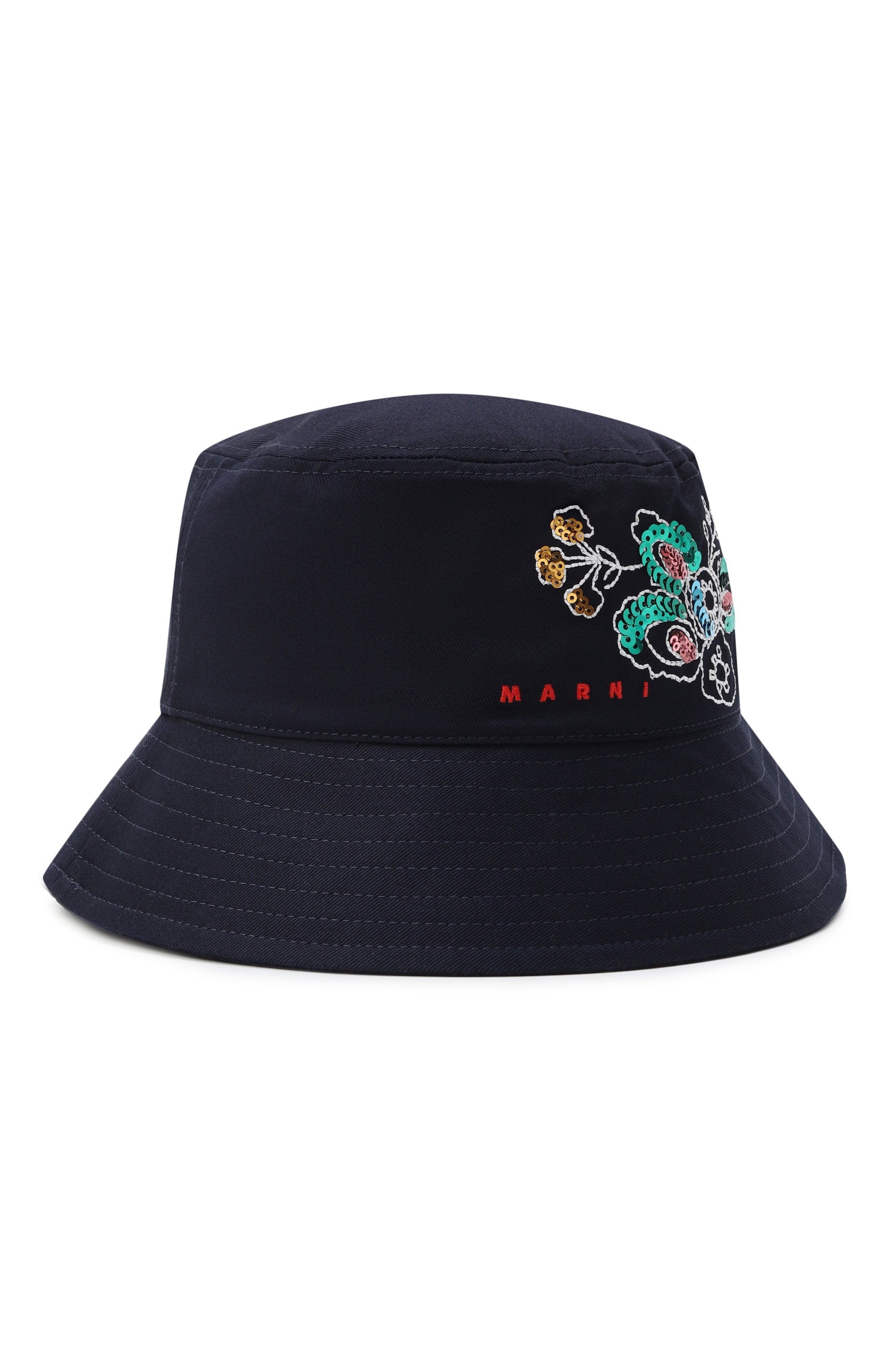 Хлопковая панама MARNI, арт. M01459/M00UF, фото 1