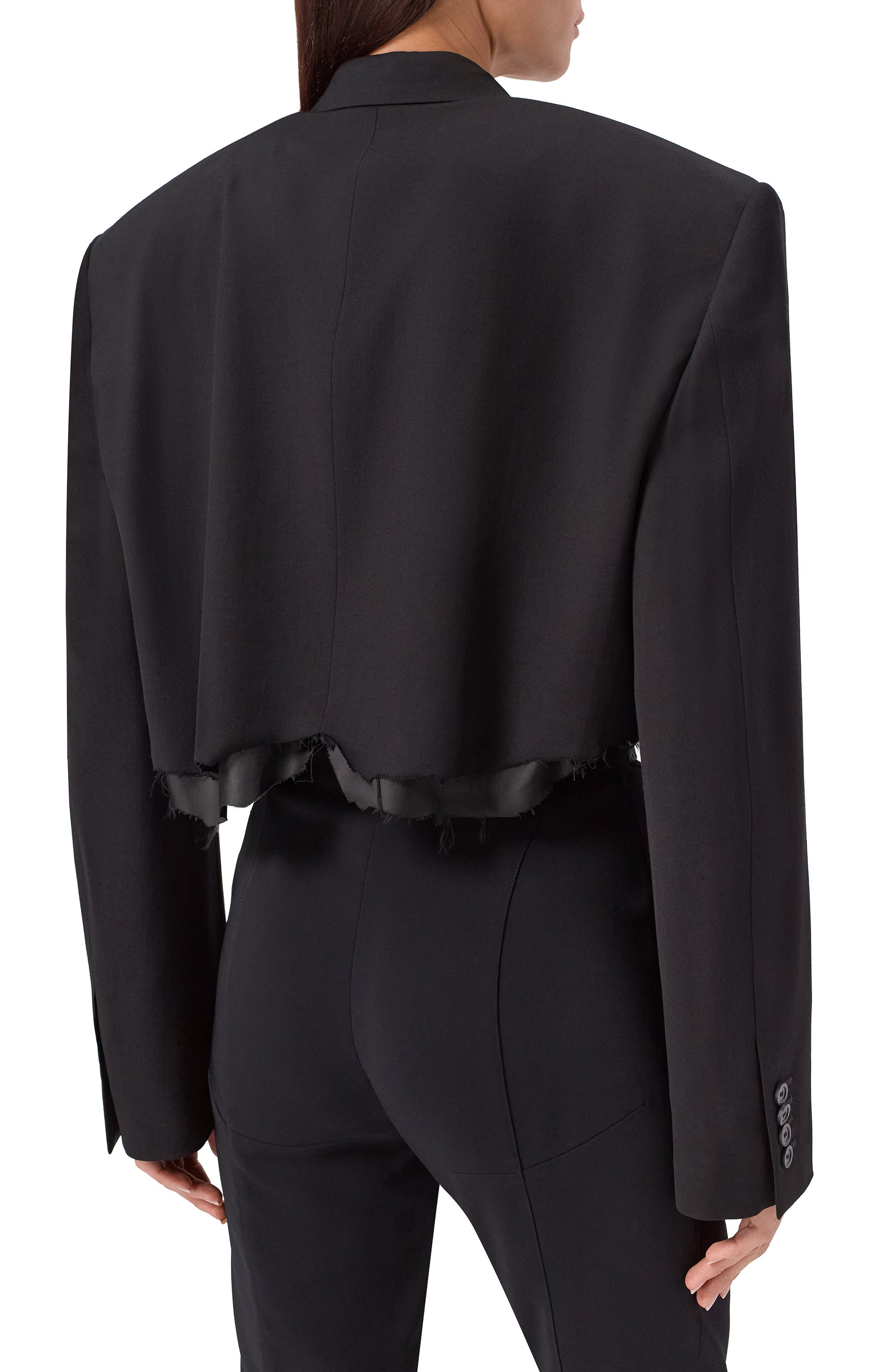 Жакет из вискозы и шерсти BALENCIAGA, арт. 839295/TRT01, фото 4