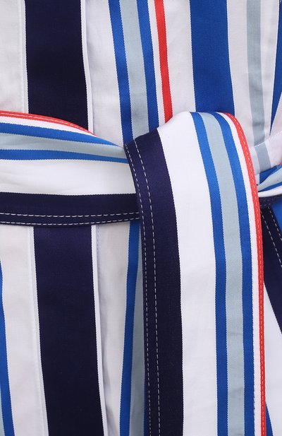 Хлопковое платье LORO PIANA синего цвета по цене 206000 руб., арт. FAL7088, фото 5 Хлопковое платье LORO PIANA, арт. FAL7088, фото 5