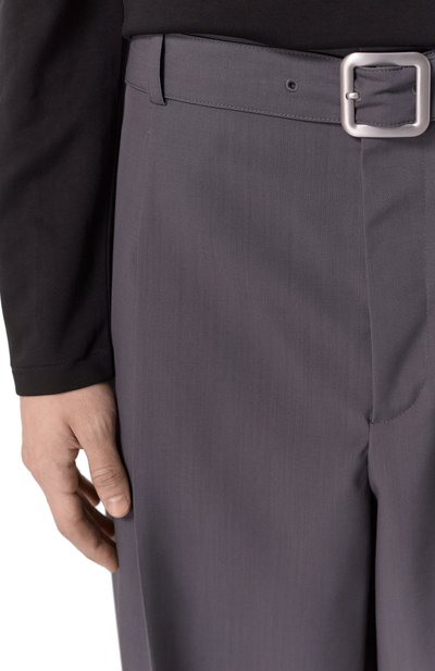 Шерстяные брюки JIL SANDER, арт. J22KA0314-J40249, фото 5