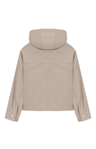 Куртка изо льна и вискозы BRUNELLO CUCINELLI, арт. BL1360459C, фото 2