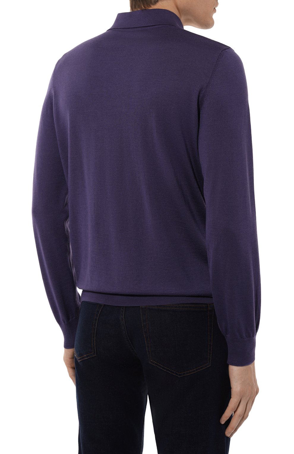 Поло из шерсти и шелка ZILLI, арт. KBP001M0230VRHB00, фото 4