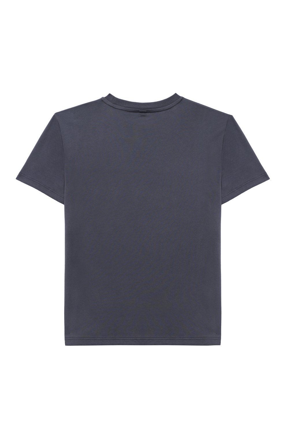 Хлопковая футболка STELLA MCCARTNEY темно-синего цвета по цене 7620 руб., арт. TT8T21, фото 2 Хлопковая футболка STELLA MCCARTNEY, арт. TT8T21, фото 2