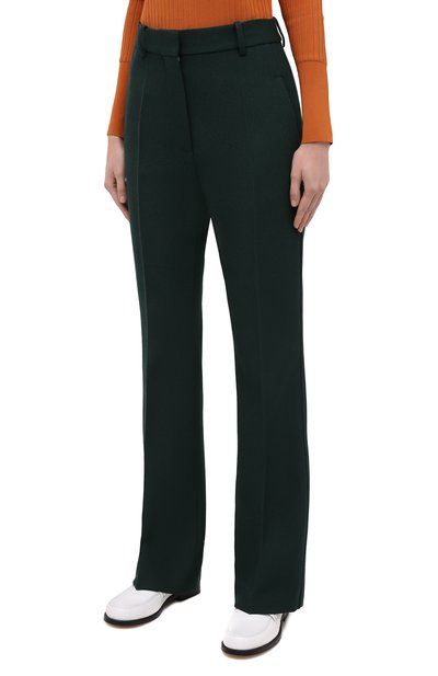 Шерстяные брюки VICTORIA BECKHAM, арт. 1320WTR001727C, фото 3