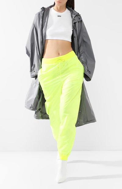 Хлопковый топ OFF-WHITE, арт. 0WAA064S191430490110, фото 2