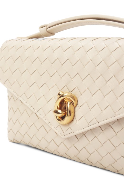 Сумка Knot Lock Bottega Veneta 817191/V08Z0 Кремовый  817191/V08Z0 Фото 3